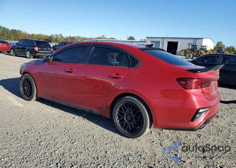 2021 Kia Forte Gt z USA, uszkodzony, nr VIN 3KPF44AC6ME338708